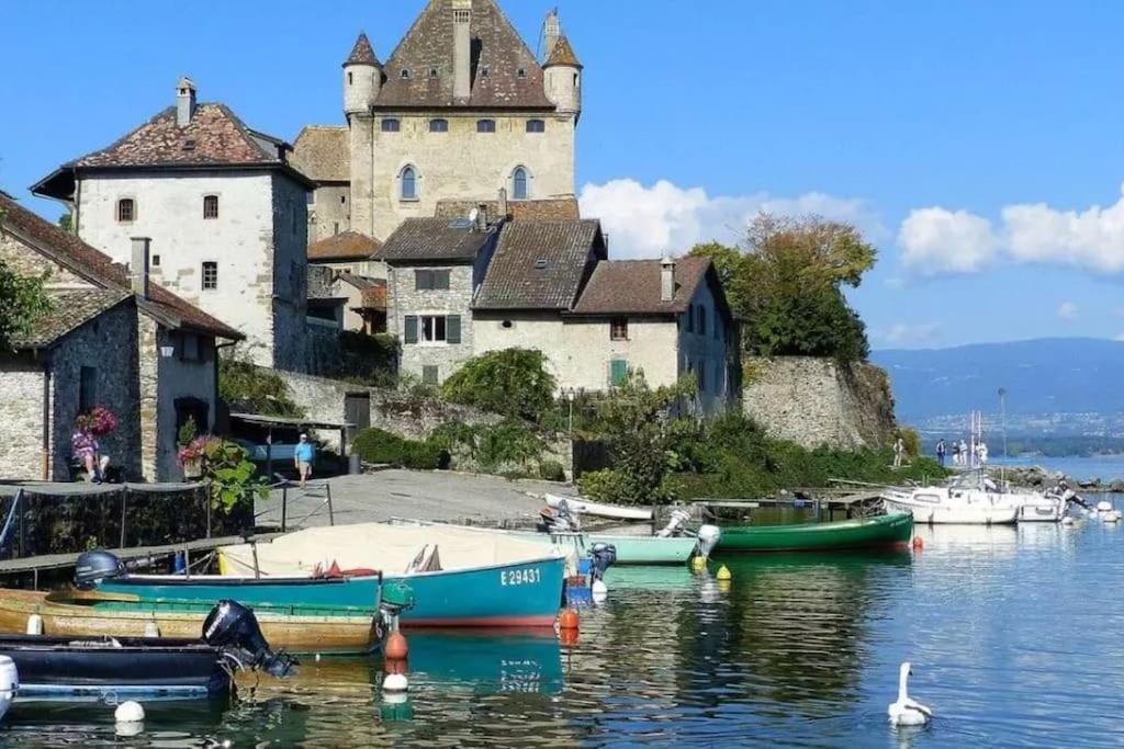 Jolie Vue Au Calme Apartamento Évian-les-Bains Exterior foto