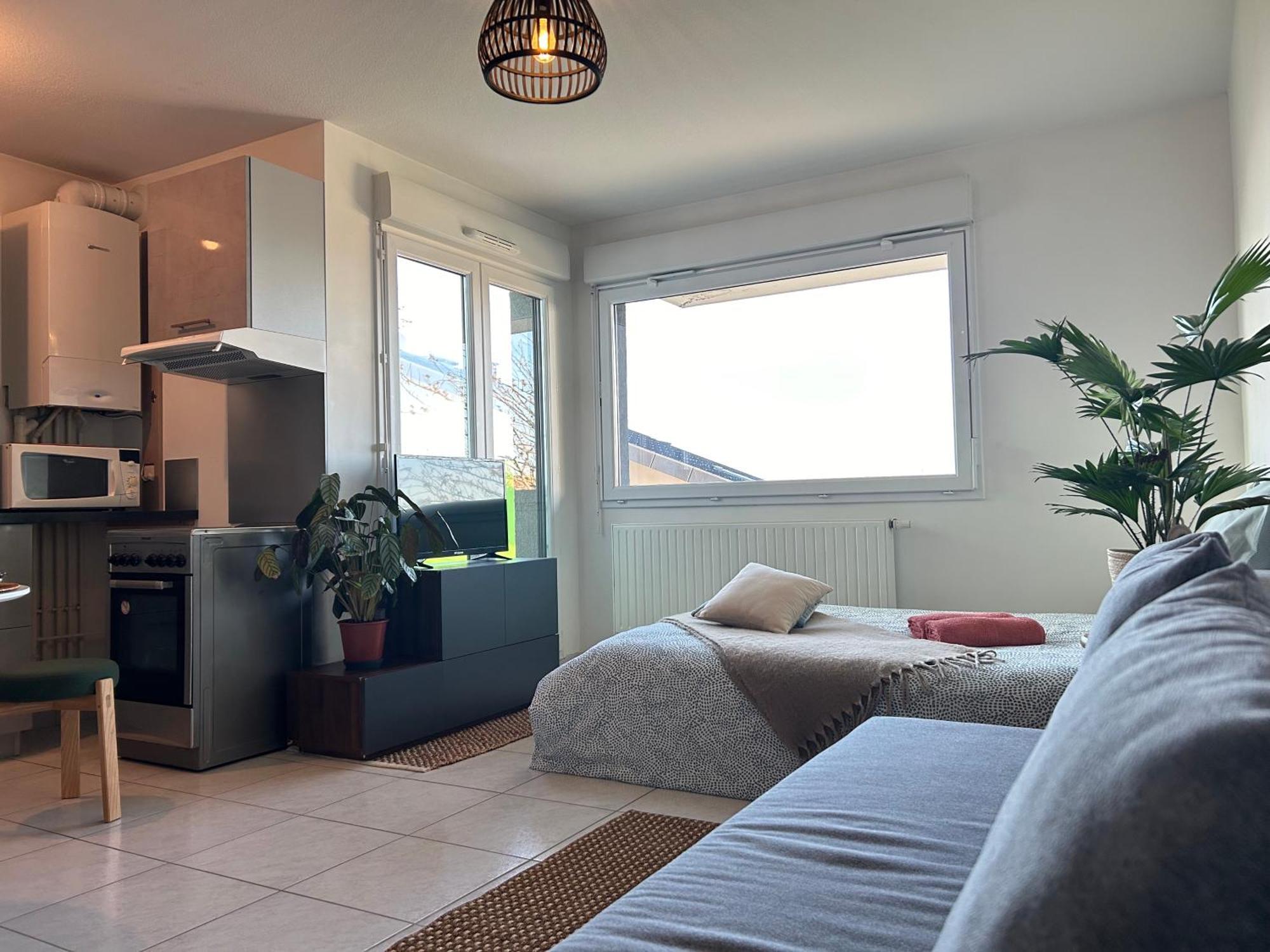 Jolie Vue Au Calme Apartamento Évian-les-Bains Exterior foto